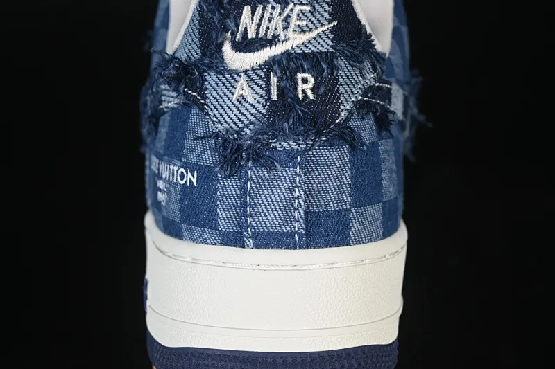 All categories Nk Air Force 1 Air Force series Nk Air Force 1 Low Air Force low-top Nike Air Force 1'07 Low joint white navy blue Air Force 1 low-top casual sneakers YF9511-816